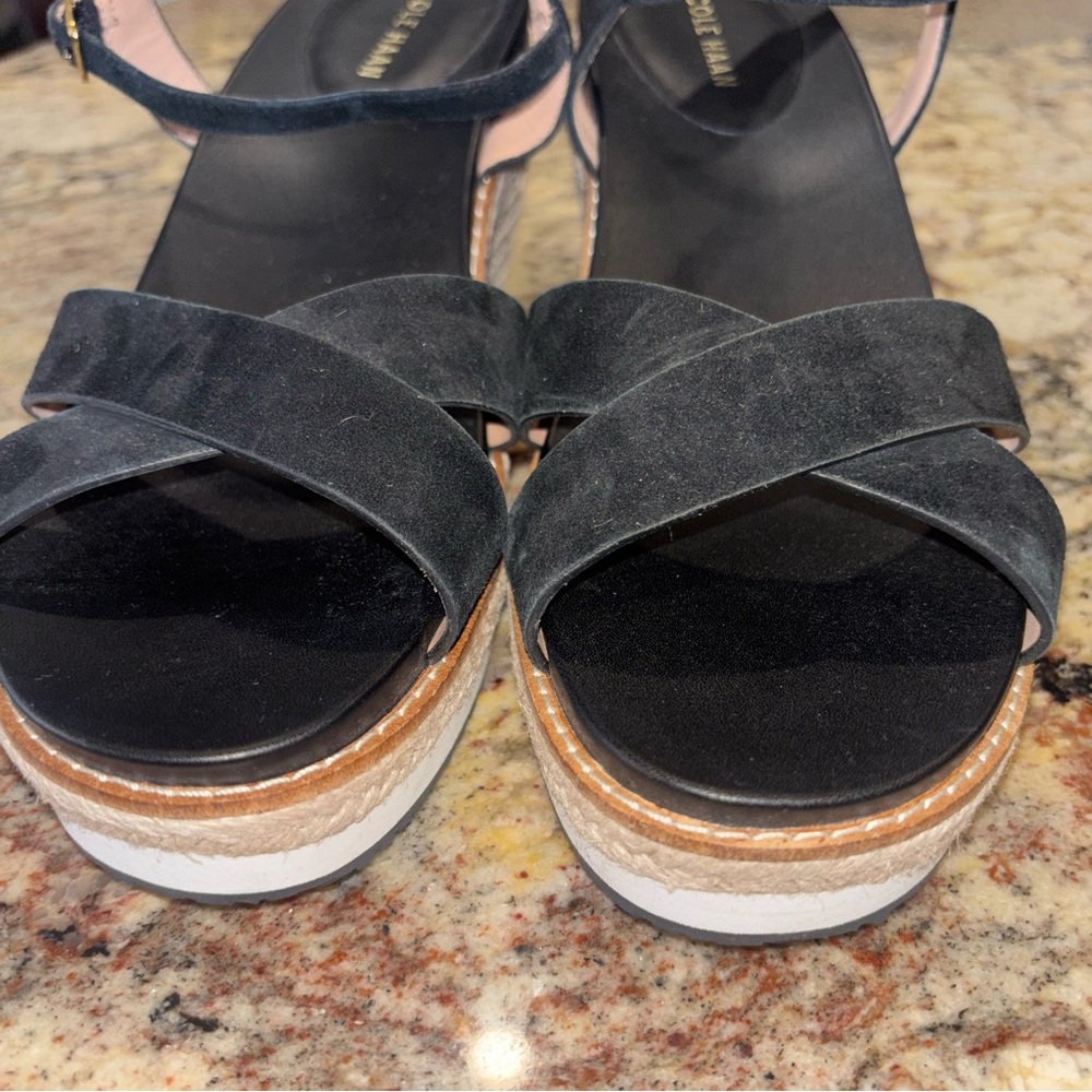 COLE HAAN Cloudfeel Silvie Espadrille Wedge NEW - Picture 12 of 14